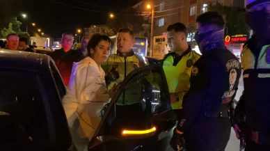 İnegöl'de polisten kaçan kadın sürücüye rekor seviyede ceza yağdı!