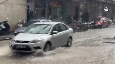 Gaziantep ve çevre illerde sağanak etkili oldu