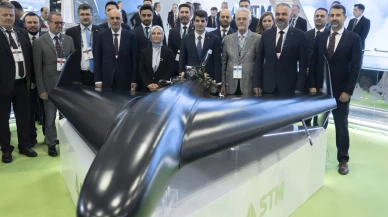 STM’den yeni kamikaze İHA: 'KUZGUN' ilk kez görücüye çıktı
