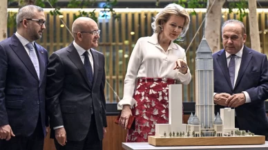 Belçika Kraliçesi Mathilde, İstanbul Finans Merkezi'ni ziyaret etti