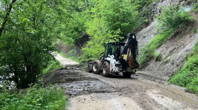 Ordu’da yağışlar heyelanları tetikledi