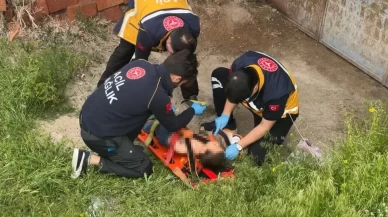 Aksaray’da balkon faciası