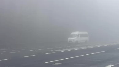 Bolu Dağı’nda yoğun sis