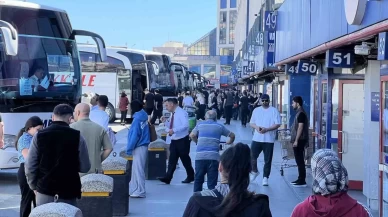 15 Temmuz Demokrasi Otogarı’nda bayram yoğunluğu