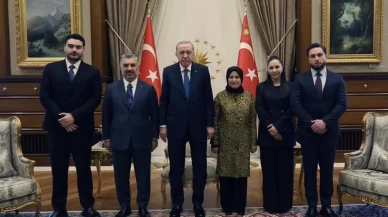 Cumhurbaşkanı Erdoğan, Türk Telekom Genel Müdürü Ebubekir Şahin'i kabul etti