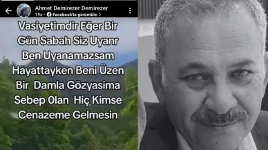 Sosyal medya paylaşımından saatler sonra kalp krizinden vefat etti