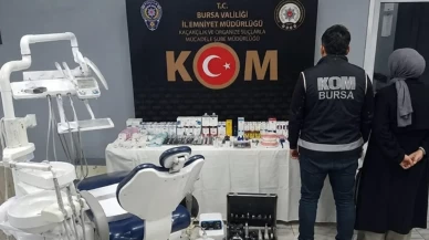 İnegöl'de sahte diş hekimi operasyonu