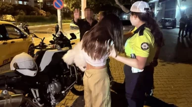 Aracıyla polisi ezmeye çalıştı! Kazadan saniyelerle kurtuldu