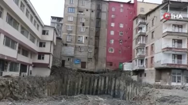 Hakkâri’de temel kazısı facia getiriyordu!