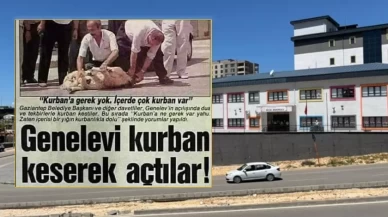 CHP'li başkan kurban keserek genelev açmıştı! O bina yıkıldı yerine bakın ne yapıldı