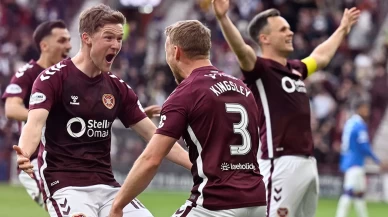 İskoçya Ligi'nde Hearts liderliğini sürdürdü