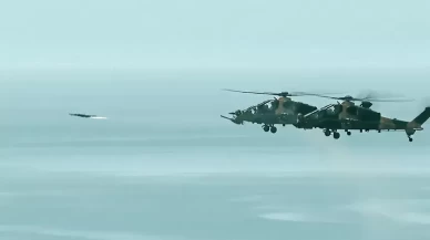 Cesaretin kanatları: MSB ATAK helikopterlerinin atışlarını paylaştı