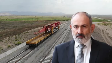 Ankara-Erivan hattında tarihi gün! Paşinyan duyurdu: Demiryolu ticareti başladı!
