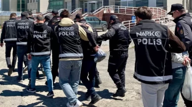 Zehir tacirlerine 77 ilde dev operasyon: 2 bin 284 kişi yakalandı