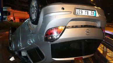 Takla atan otomobilden yaralı çıktı, promil oranı şoke etti