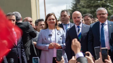 Afyonkarahisar'da Burcu Köksal’a mehterli karşılama!