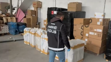 Samsun’da uyuşturucu tacirlerine darbe: Depedo kolilerce yasaklı madde bulundu