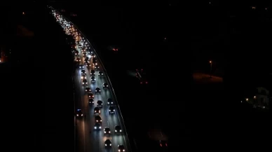 Anadolu Otoyolu'nda bayram dönüşü yoğunluğu başladı!