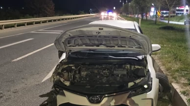 Bilecik'te feci kaza: Otomobilin çarptığı motosiklet sürücüsü ağır yaralandı