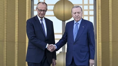 Cumhurbaşkanı Erdoğan, Almanya Şansölyesi Merz ile görüştü!