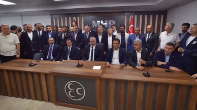 MHP Adana İl Başkanlığı'nda bayrak değişimi