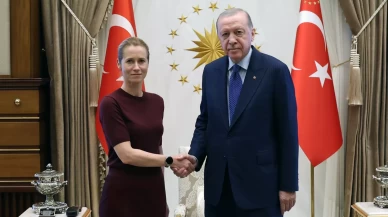 Cumhurbaşkanı Erdoğan, AB Yüksek temsilcilerini kabul etti