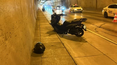 Yağ dökülen yolda zincirleme kaza! Zemin buz pistine döndü