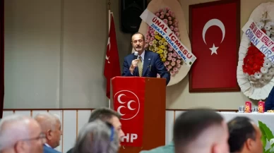MHP'li Osmanağaoğlu: 'Kendisini dev sananlar unutmasın, MHP'nin gölgesi alayına yeter'