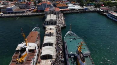 Büyükada’da hafta sonu yoğunluğu