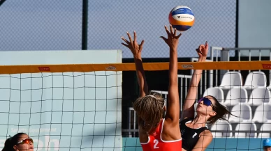Plaj Voleybolu Balkan Şampiyonası Ayvalık'ta başladı!