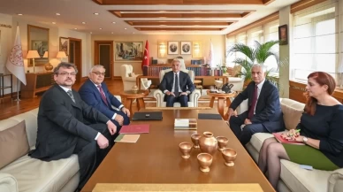 Bakan Ersoy, Rusya Büyükelçisi Verşinin’i kabul etti