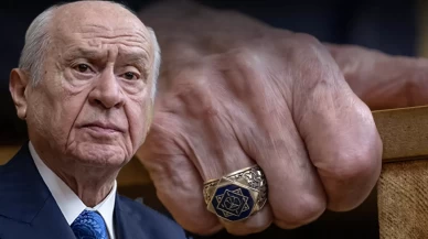 MHP Lideri Bahçeli’nin rozet ve yüzüğünde gizli mesaj!