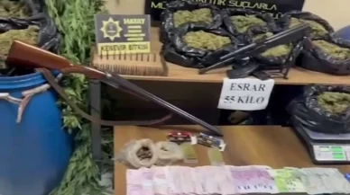 Hatay'da büyük uyuşturucu operasyonu