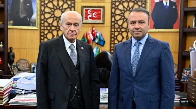MHP Lideri Devlet Bahçeli Türkgün'e konuştu! CHP krizi için dikkat çeken mesajlar