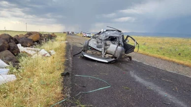 Diyarbakır’da feci kaza: Otomobil takla attı, 1 ölü, 3 yaralı!