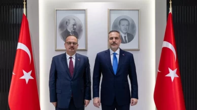 Bakan Fidan, Ankara Valisi Canbolat'ı kabul etti