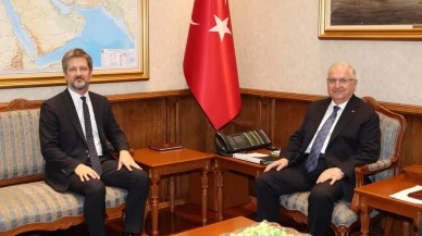Bakan Yaşar Güler, Macaristan Büyükelçisi Viktor Matis'i kabul etti