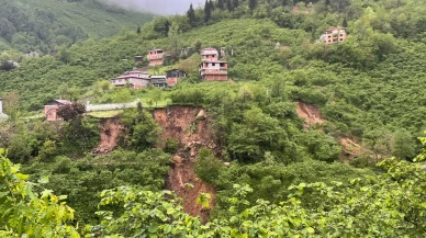 Giresun'da heyelan alarmı: 33 ev tahliye edildi!