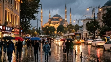 İstanbul’da sıcak hava yerini yağışa bırakıyor