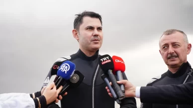 Bakan Kurum İzmit Körfezi’ne daldı: ‘Deniz nefes almaya başladı, ekosistem canlandı!’