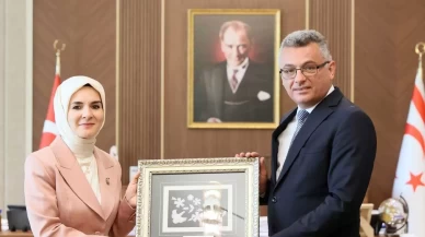 Bakan Göktaş’tan KKTC ziyareti! Cumhurbaşkanı Erhürman ile görüştü