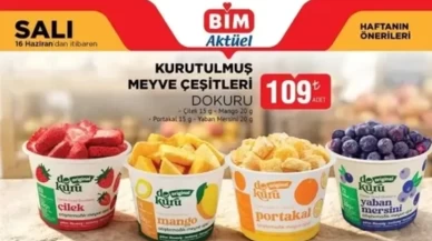 BİM Aktüel 16 Haziran 2026 Salı kataloğu! Gıda indirimleri listesi