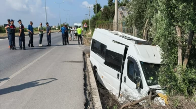 Minibüste korku dolu anlar! Kaçırdığı araçla kaza yaparak öldü