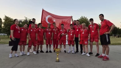 Down Sendromlu Milli Takımı dünya ikincisi oldu!