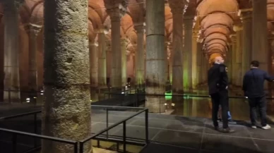 Tarihi Yerebatan Sarnıcı yeniden açılıyor
