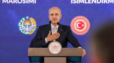 TBMM Başkanı Kurtulmuş'tan Hatay'da Özbekistan kardeşliği vurgusu