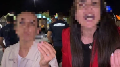 Bebeğini arabada unutan kadın, öfkesini kontrol edemeyip gazetecilere saldırdı