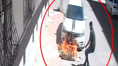 Çocukların oyunu faciaya yol açıyordu! Yaktıkları karton otomobili tutuşturdu