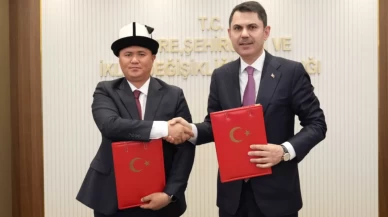 Bakan Kurum duyurdu: Kırgızistan'la kentsel planlama anlaşması imzalandı