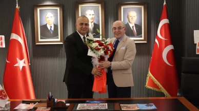 MHP’li Mevlüt Karakaya’dan Adana İl Başkanlığı’na 'hayırlı olsun' ziyareti